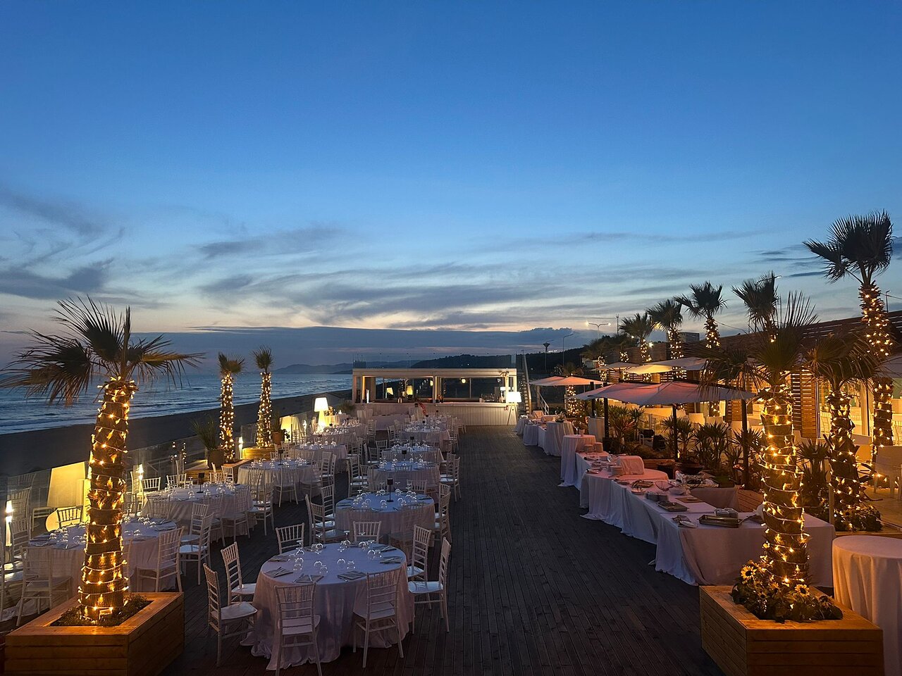 Vista panoramica dalla terrazza