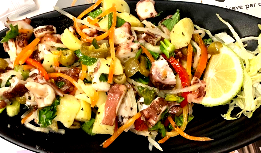 Carpaccio di pesce spada