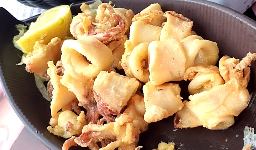 Mixed grilled fish