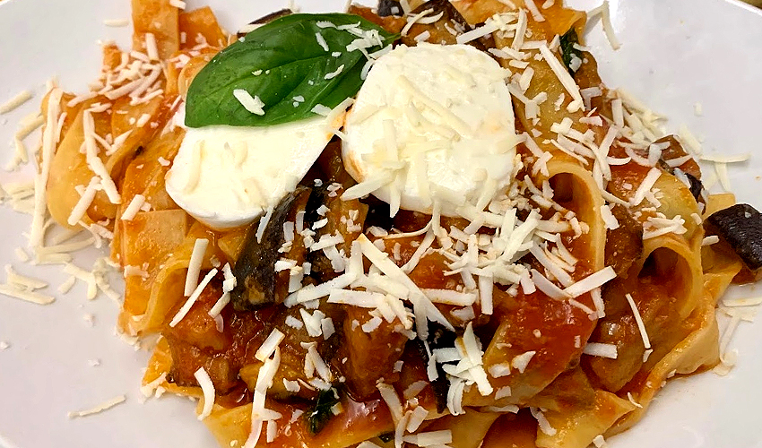 Paccheri ai gamberoni