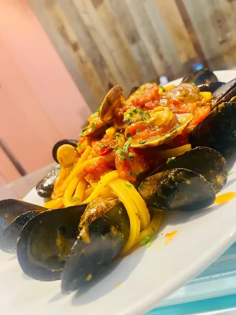 Scialatielli with mussels and clams