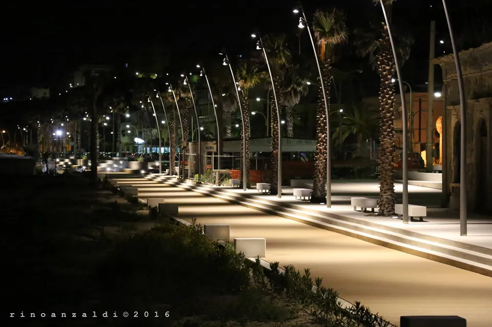 Vista Lungomare Federico II dalla terrazza